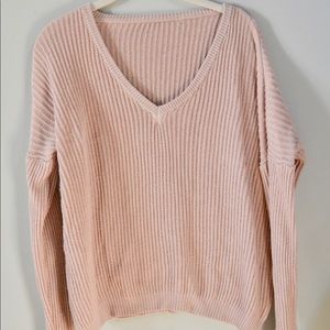 Brandy Melville pale pink sweater gently worn